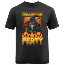 Halloween Costume Spooky Witches Pumpkin Ghost Graphic T-shirt