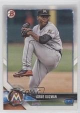 2018 Bowman Draft Jorge Guzman #BD-66 0f6