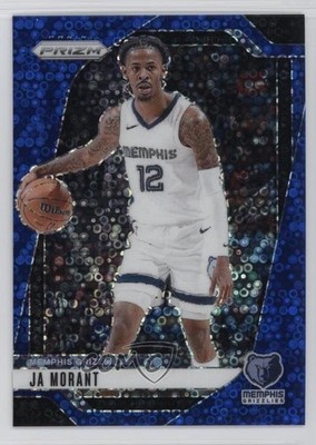 2024-25 Panini Prizm Fast Break Blue Prizm 66/150 Ja Morant #64 5y7