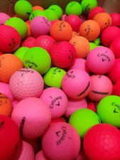 Callaway Supersoft Matte Color Mix AAA 24 Used Golf Balls 3A