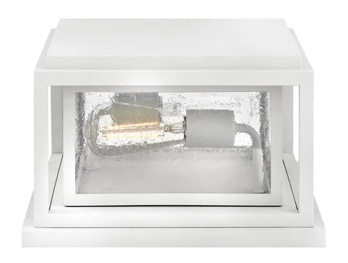 Hinkley Lighting 1008 Republic 120v 2 Light 8" Tall Coastal - White - Picture 3 of 12