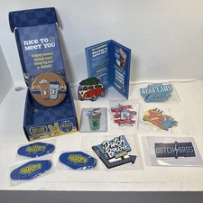 2025 Grand Opening Dutch Bros Exclusive Set of 5 Stickers 3 Keychains 7 Coasters