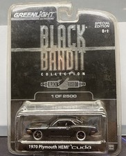 Greenlight Black Bandit S11 1970 Plymouth Hemi Cuda w/RR🔥Combined Shipping