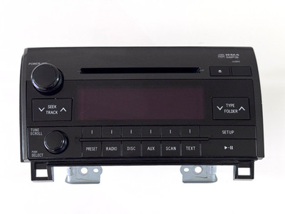 OEM l 2010-2013 Toyota Tundra AM FM WMA CD MP3 Radio 86120-0C290