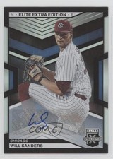 2023 Panini Elite Extra Edition Signatures Will Sanders #136 Auto 4g8