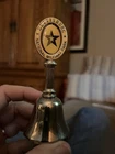 Vintage GETTYSBURG PA Souvenir Metal BELL -General Lee's Headquarters - Spin Top