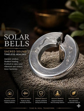 Tenedor de afinación de campana solar - Instrumento vibratorio de conexión a tierra para terapia de sonido