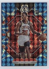 2022-23 Panini Mosaic Rookies Reactive Blue Mosaic Prizm Dalen Terry #209 05ov