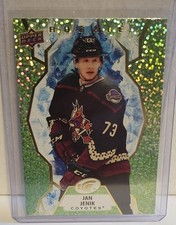 21-22 Upper Deck Ice GREEN ROOKIE #117 Jan Jenik - Coyotes