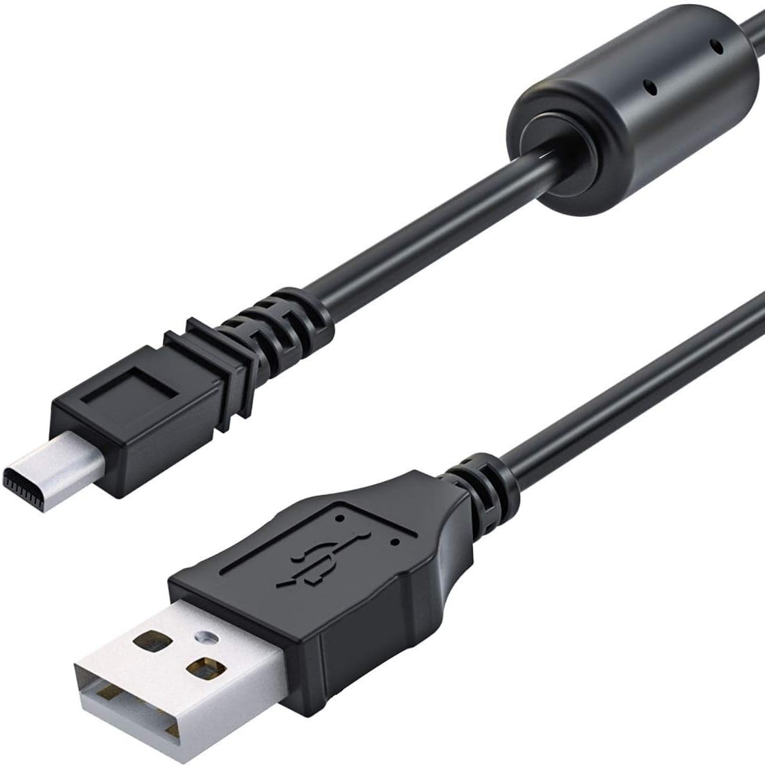 3.USB Data Cable for Casio Camera EX-ZS6 EX-ZS30 EX-ZS100 EX-ZS15
