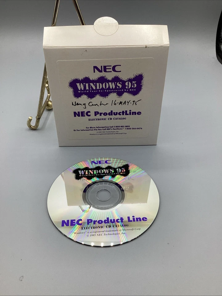 Vintage NEC Productline: Windows 95- Original Package-RARE - Image 2 of 4
