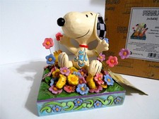 SNOOPY PEANUTS CHARLIE BROWN WOODSTOCK JIM SHORE DESIGNS ENESCO FIGURINE 2020