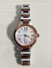 CASIO SHEEN Wristwatch Radio Solar FROM JAPAN