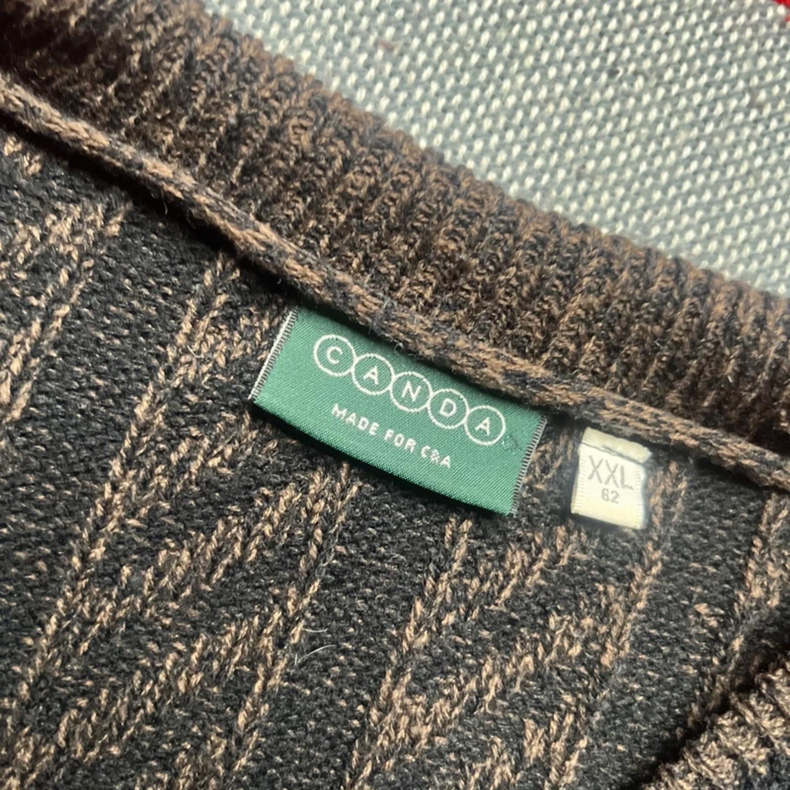 Vintage Canada Men’s Chunky Knit Jumper | XXL image 5
