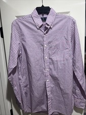 Ralph Lauren Men's Classic Fit Long Sleeve Button Down Shirt Size Small Pink