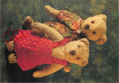 Ansichtskarte: Teddybären, Mirja De Vries, Studio Teds, Bitte nicht bewegen