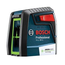 Bosch Professional (Bosch) Kreuzlinienlaser (direkter grüner Laser) GLL30G