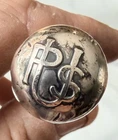 WW1 UPS Brigade Military  Swagger Stick - Silver Top 18th -21st Royal Fusilier