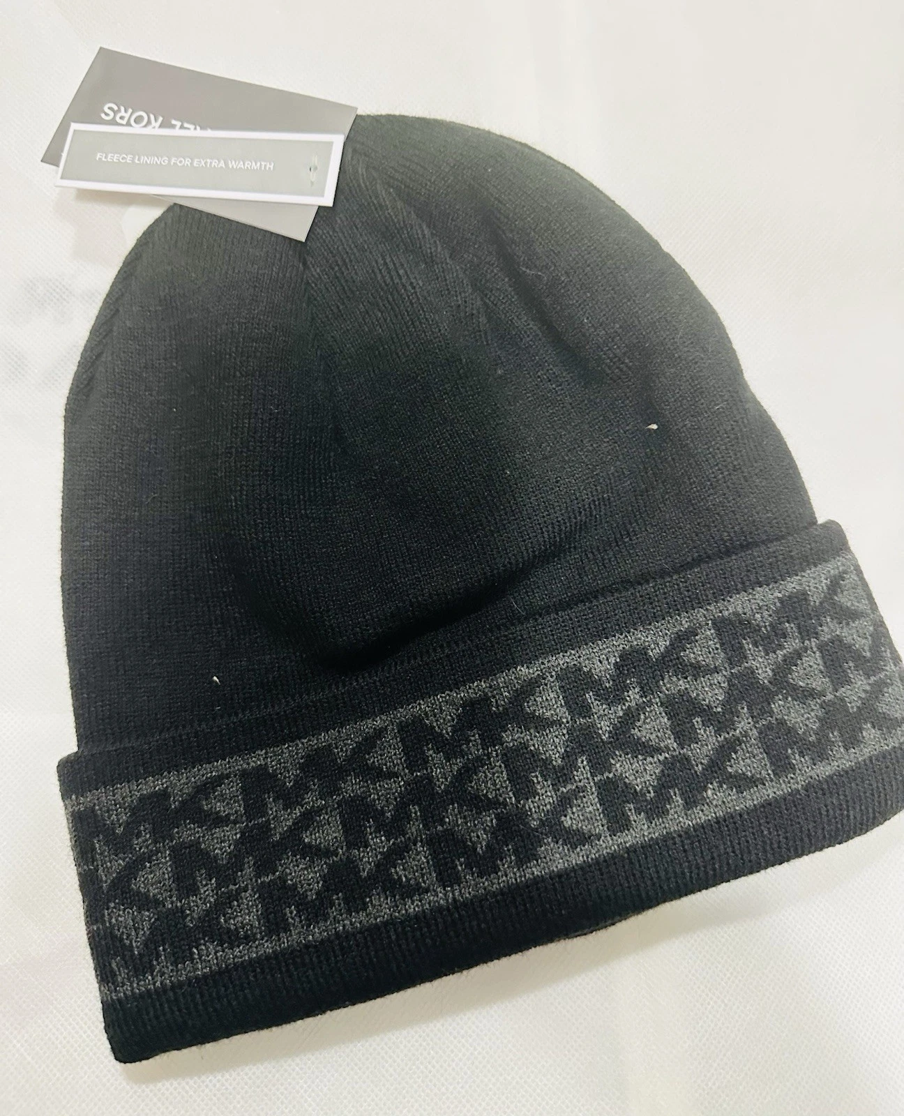 New Michael Kors MK Logo & Fleece Lining For Extra Warm Beanie,Retail $58
Opens in a new window or t