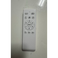 Universal Ceiling Fan Remote Control 6-Speed White with Timer Light Control