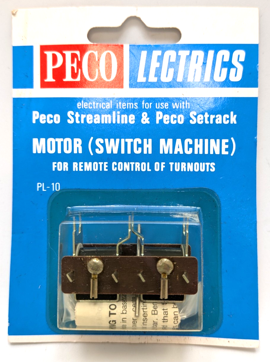 Peco PL-10 Point Motor -Original Packing- -Unused-