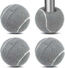 Tennis Balls For Walkers Pre Cut 4pcs Walker Precut Gray