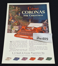 1927 L C SMITH & CORONA TYPEWRITERS INC AD Print Ad Magazine Ad 8
