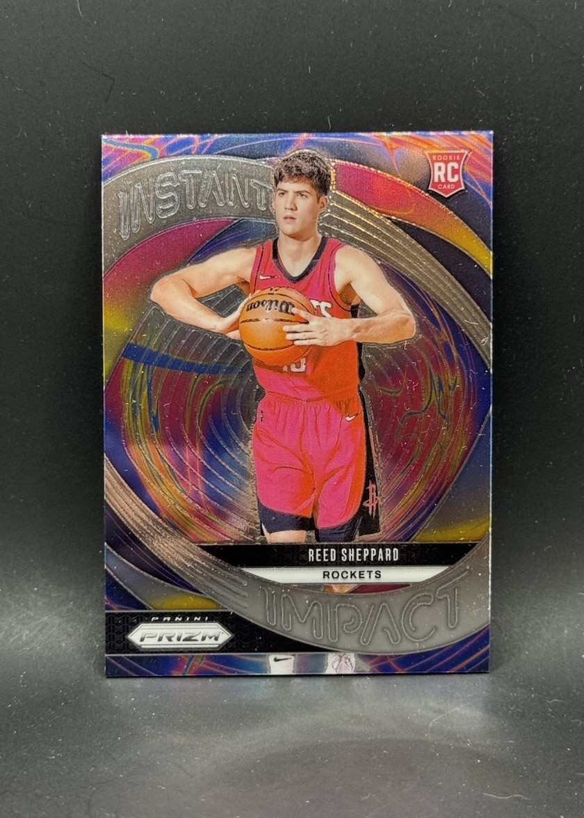 2024-25 Panini Prizm Instant Impact Reed Sheppard #24 (RC)