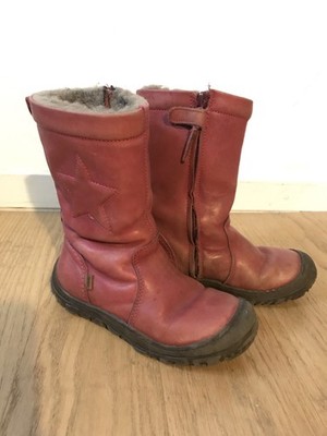 Bisgaard 31 Winterstiefel Leder rot