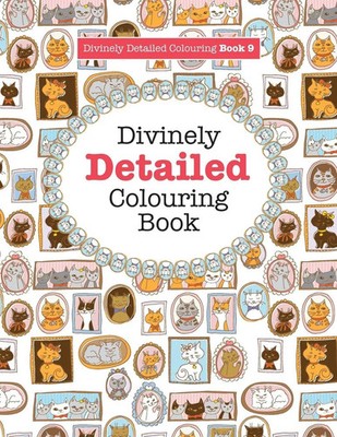 Elizabeth James | Divinely Detailed Colouring Book 9 | Taschenbuch | Englisch