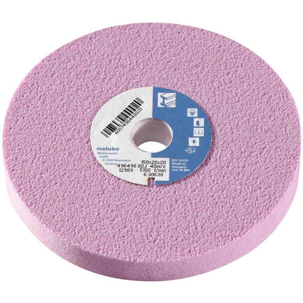 Disque abrasif Metabo 150 mm accessoire ponçage grain moyen 630638000