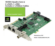 PNY VCQPSYNC2-KIT nVIDIA PRO SYNC II 900-52061-1700-000 VCQPQUADROSYNC2-PB
