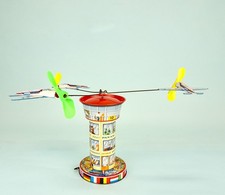 Brillantes Flugzeugspiel von der Firma Schopper aus Zirndorf.