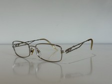 Christian Dior CD 3624N 3YG Square Gold Eyeglasses Frame 53-17-140