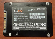 500GB V-NAND SSD 860 EVO 2.5" SATAIII MZ-76E500 Tested Good, 97% Health