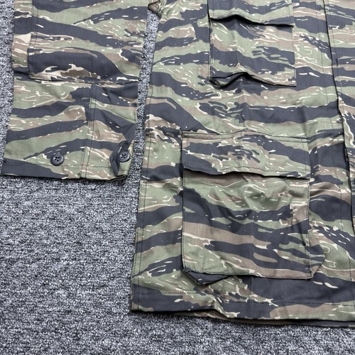 Rothco BDU Shirt Mens Medium Tiger Stripe Camo Ultra Force Pocket Military - Picture 5 of 19