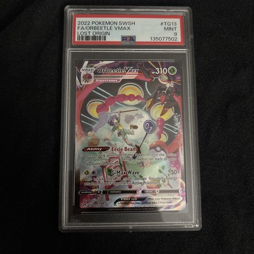 Orbeetle VMAX graded PSA 9 for sale on eBay
