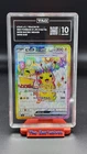 New ListingTAG 10 GEM MINT Japanese Pokemon Card 2024 Pikachu ex 122/106 Super Electric SV8