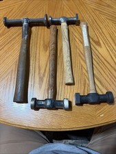4 Vintage Auto Body Metal Working Tool Body Hammers Lot B 4 Vintage Auto Body Metal Working Tool Body Hammers Lot B