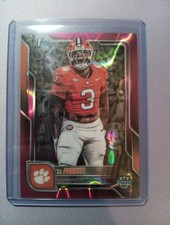 2025 Bowman Chrome University TJ Parker #114 1st Bowman Pink Lava Clemson