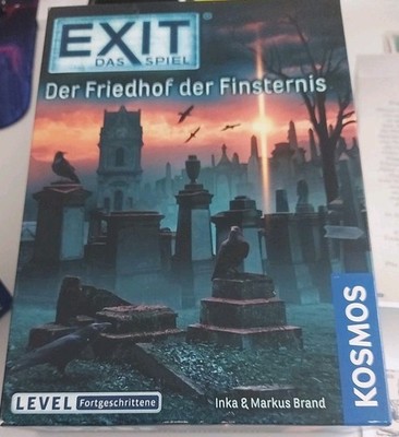 EXIT- DAS SPIEL/ Der Friedhof der Finsternis/ Kosmos/ BITTE LESEN/Fortgeschritt.