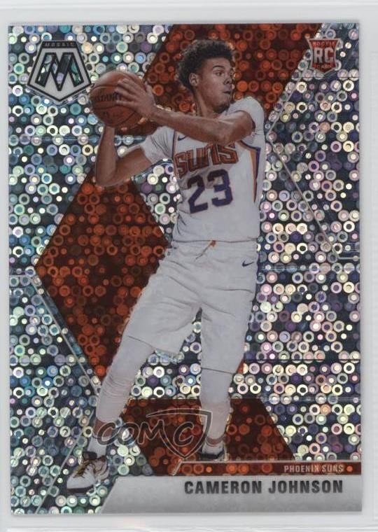 2019-20 Panini Mosaic Rookies Fast Break Silver Prizm Cameron Johnson #203 0c6