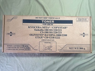Kyocerta Mita Toner Task-180/181/220/221 Olivetti UTAX, Cs-180 New In Box Toner