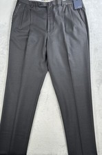 Incotex Venezia 1951 Grant Fit Wool Dress Pants Mens 40 Blue Italy NWT