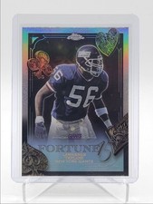 LAWRENCE TAYLOR 2025 TOPPS CHROME FORTUNE 15 REFRACTOR GIANTS Q5692