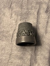 Vintage Sterling Silver Thimble