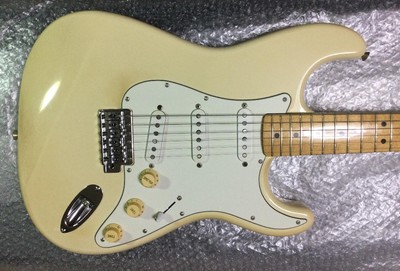 Fender 日本製 Stratocaster cream white Fender Made in Japan