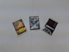 Lote de pases de escenario trasero laminados Crosby Still Nash CSN All Access 2012, 2015 VIP