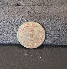 Münzen Deutsches Kaiserreich Pfennig 1 1900A
