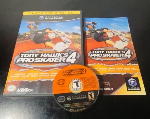 Tony Hawk's Pro Skater 4 (GameCube, 2002) CIB